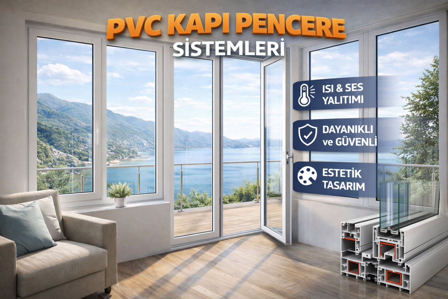 PVC Kapı Pencere Sistemleri