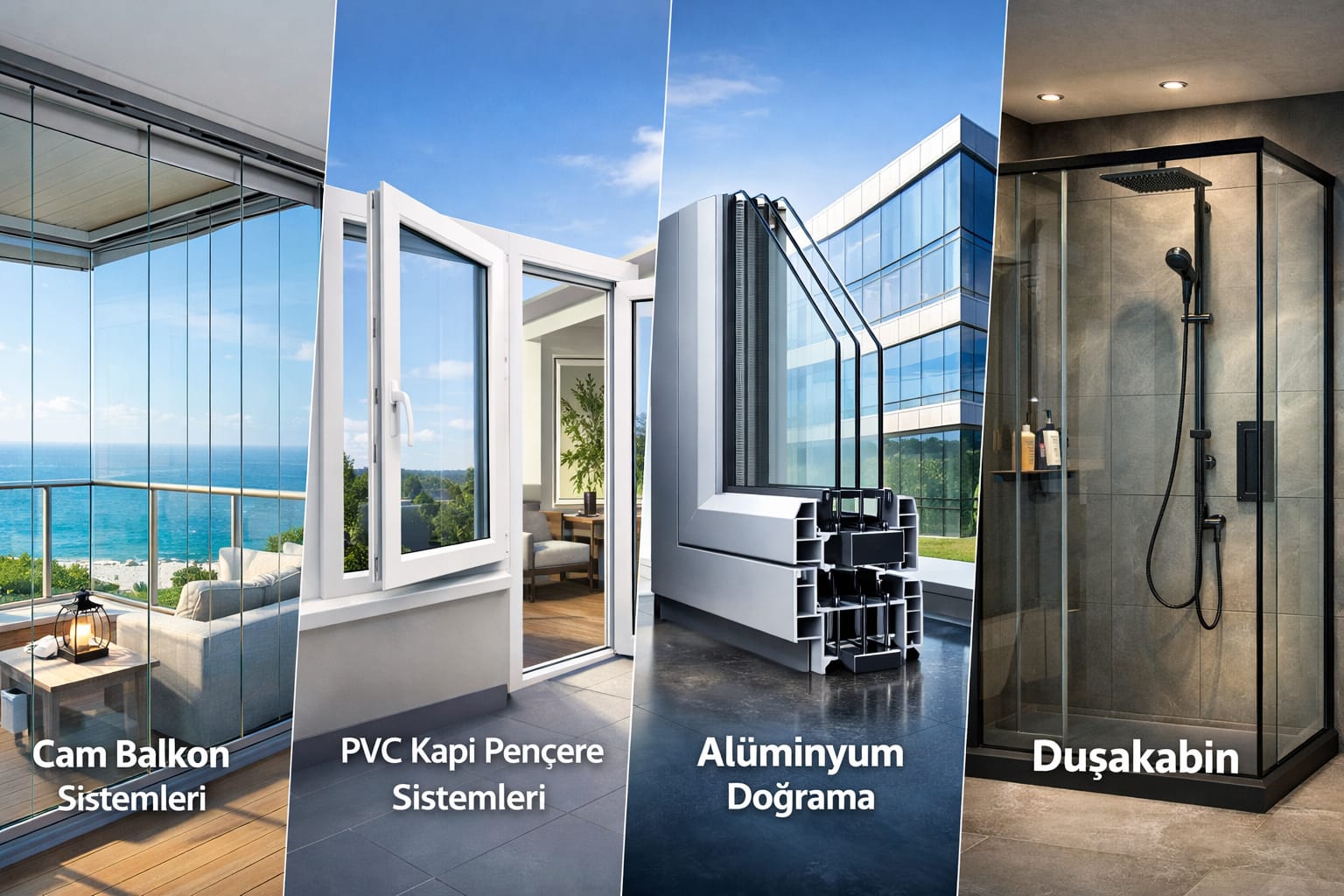 Kuş Pen Cam Balkon | PVC Alüminyum